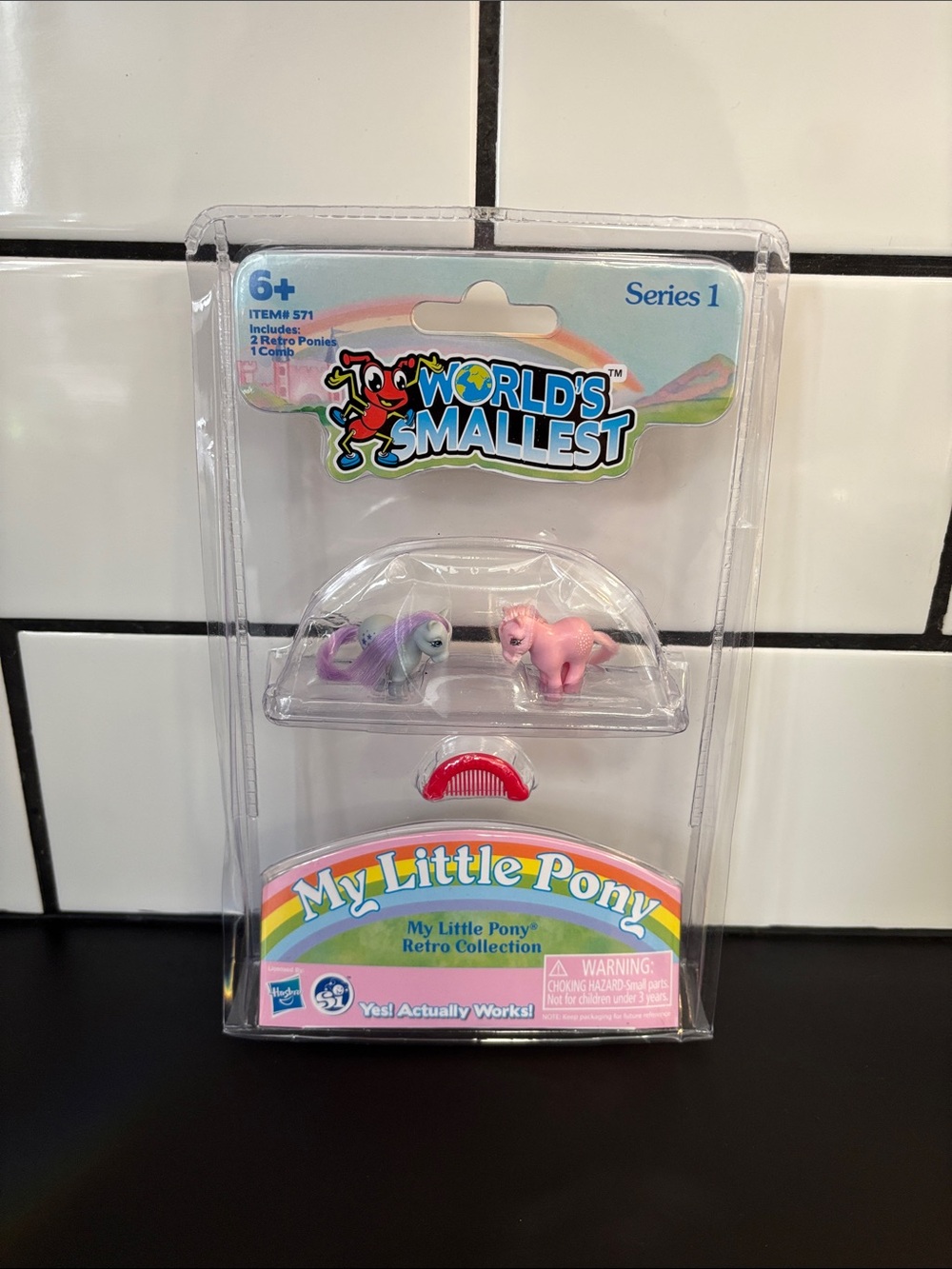 World's Smallest My Little Pony Retro Collection Series 1 - NIP